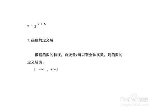用导数工具函数y=2^(x+6)的图像示意图-趣考网