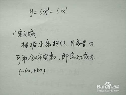 用导数画函数y=6x^3+6x^2的图像示意图的步骤-趣考网