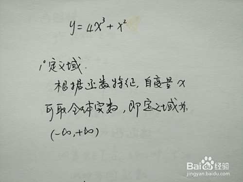 函数y=4x^3+x^2的图像示意图如何画?-趣考网