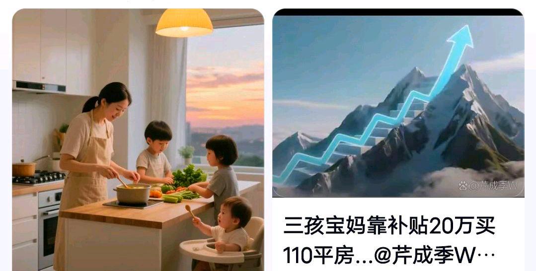 三孩妈叠加补贴20多万买110平房子?网友:划重点坐标哪里
