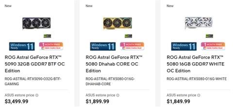 近1.4万元溢价90％！华硕RTX5080黄金版开卖 但没有金子(图7)