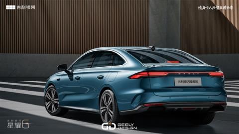 平民AMG！吉利A+级插混轿车银河星耀6官图发布：贴身打比亚迪(图5)