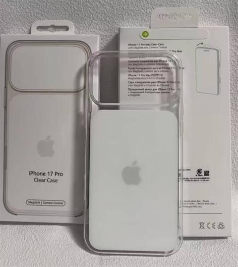 苹果iPhone17Pro官方透明保护壳曝光：有三大变化(图1)