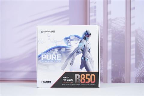 极地纯白设计！蓝宝石PURE极地B850MWIFI主板图赏(图19)