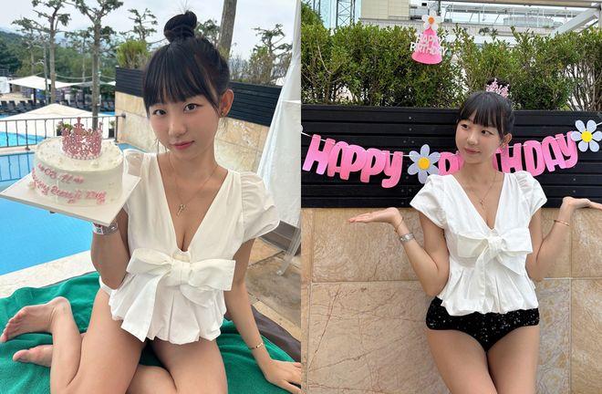 童颜女神下半身没穿?转身露出蜜桃臀线条