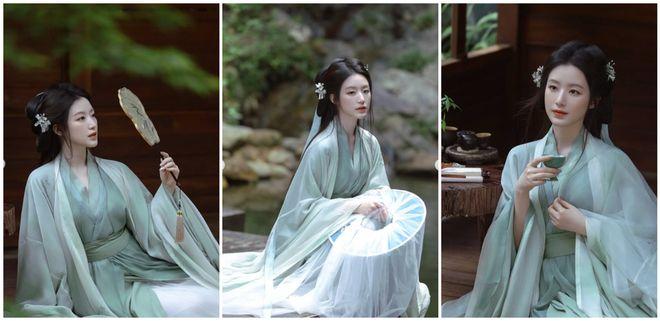 舒华汉服美照宛如仙女下凡?网友:快去拍古装剧