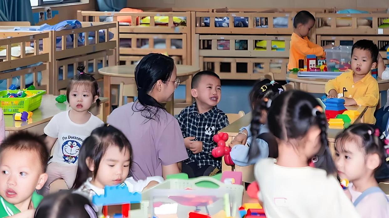幼儿园第一天开学哀嚎一片