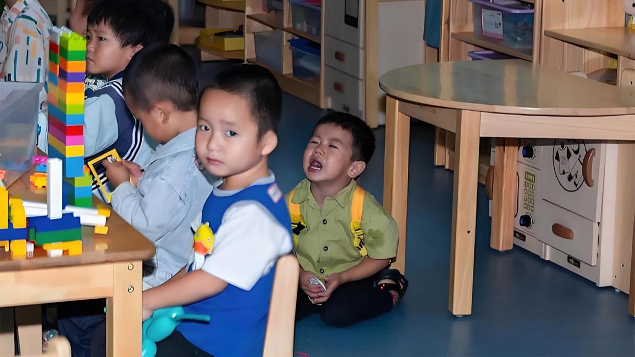 幼儿园第一天开学哀嚎一片