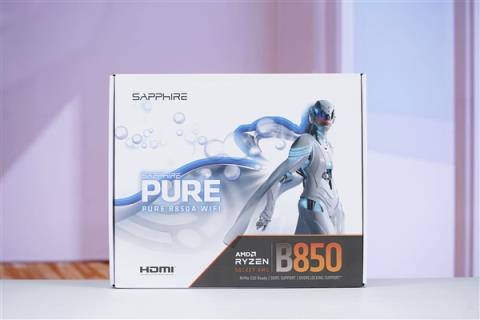 跑满AMDR99950X3D！蓝宝石PURE极地B850AWIFI主板图赏(图19)