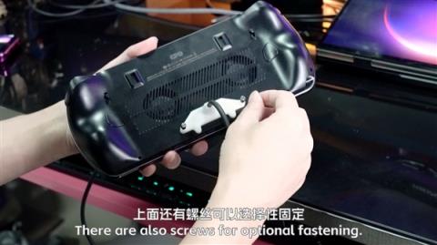 全球第一台AMD锐龙AIMax+ 395掌机！GDPWin5首创外接电池(图4)