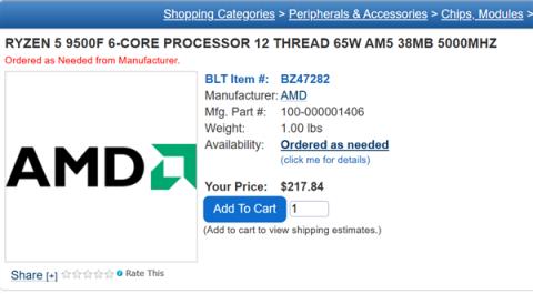 AMD首批Zen59000F价格曝光！9500F约1548元、9700F约2100元(图1)