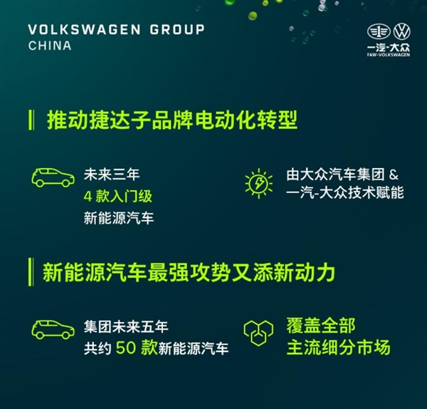 一汽大众新动作！曝捷达新合资公司计划四季度成立