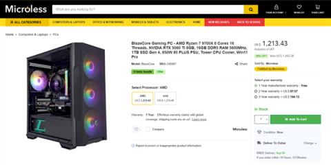 AMD无集显Zen5蓄势待发！锐龙79700F加速频率5.4GHz：略低于9700X(图2)