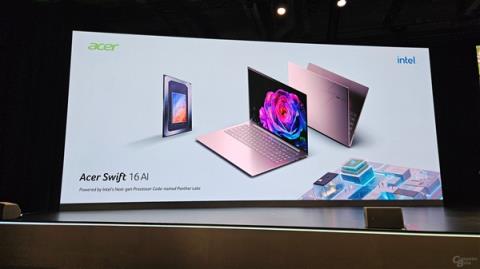 宏碁官宣Swift16AI：全球首款IntelPantherLake笔记本(图1)