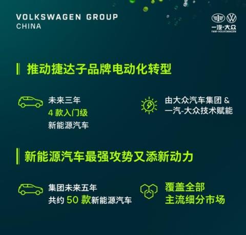 一汽大众新动作！曝捷达新合资公司计划四季度成立(图1)