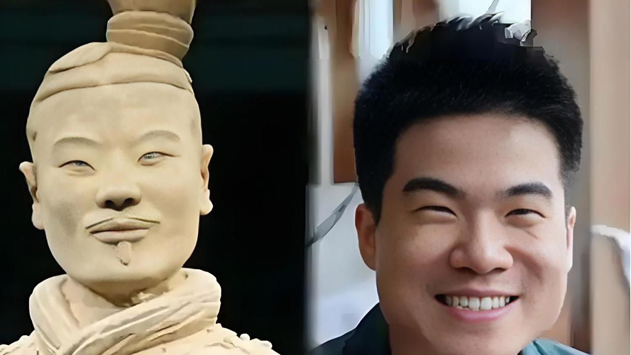 《寻秦记》成真?一兵马俑“撞脸”林峯