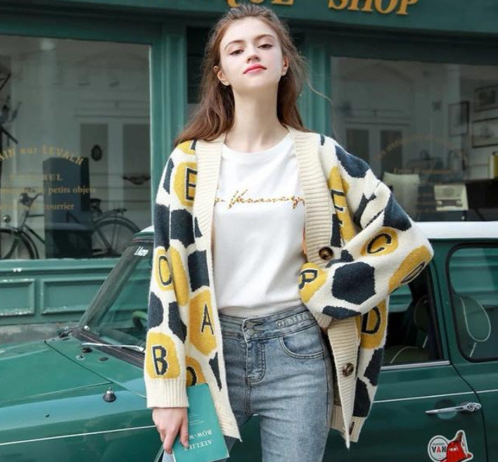 开衫毛衣里面搭配什么比较好-图4 开衫毛衣里面搭配什么比较好-图4