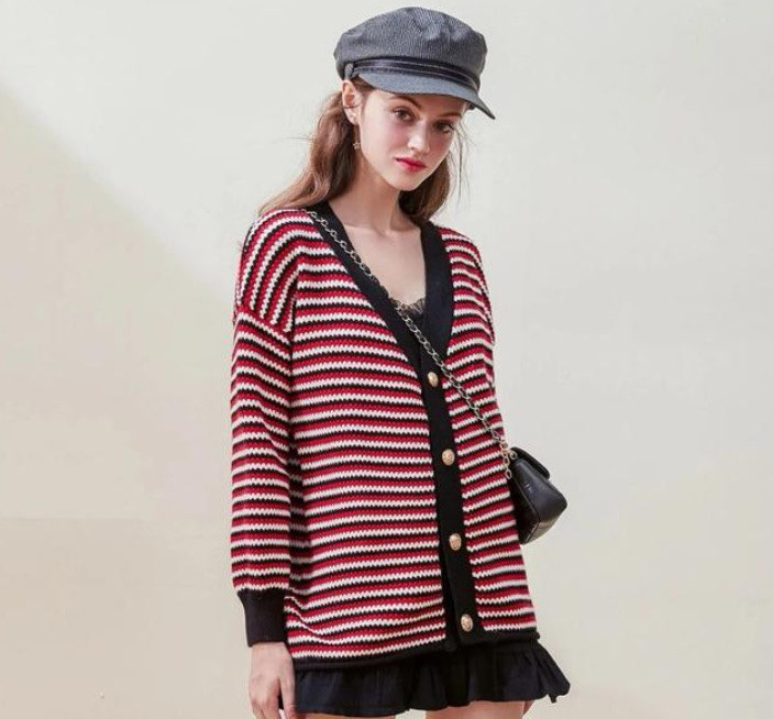 开衫毛衣里面搭配什么比较好-图7 开衫毛衣里面搭配什么比较好-图7