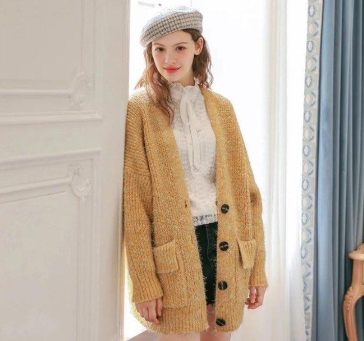 开衫毛衣里面搭配什么比较好-图8 开衫毛衣里面搭配什么比较好-图8