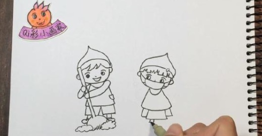 简笔画卡通人物可爱-图14 简笔画卡通人物可爱-图14