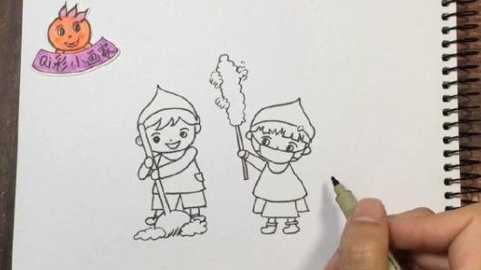 简笔画卡通人物可爱-图15 简笔画卡通人物可爱-图15