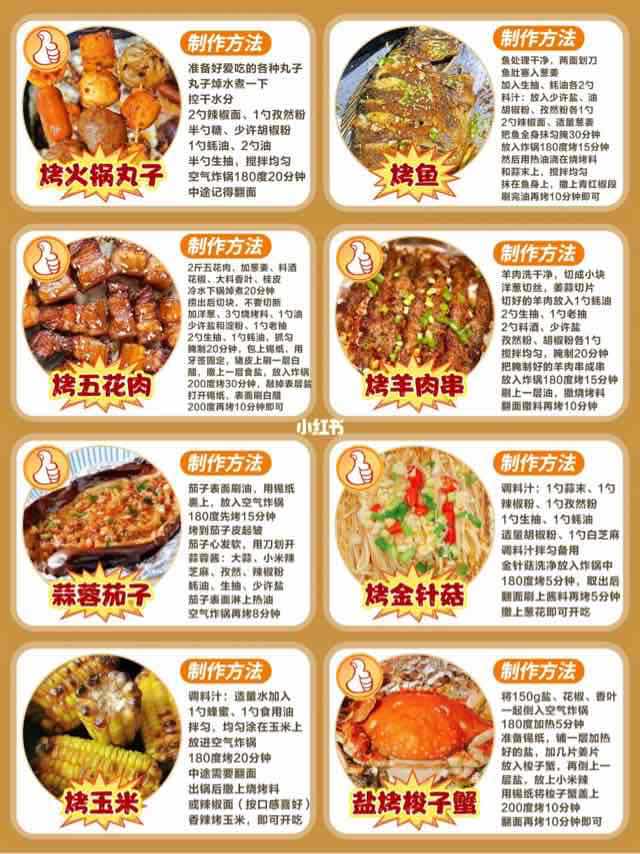 🔥48款空气炸锅美食🌟💯附详细教程✅-图3 🔥48款空气炸锅美食🌟💯附详细教程✅-图3