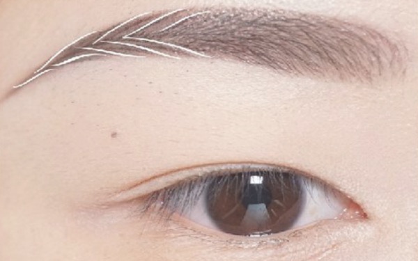 柳叶眉怎么画?柳叶眉的画法-图3 柳叶眉怎么画?柳叶眉的画法-图3