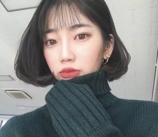2024韩式齐肩发型图片?显脸小的女生发型-图13 2024韩式齐肩发型图片?显脸小的女生发型-图13