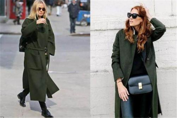 墨绿色配什么颜色好看?墨绿色衣服搭配技巧-图4 墨绿色配什么颜色好看?墨绿色衣服搭配技巧-图4