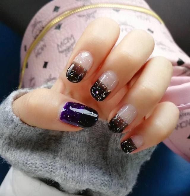 指甲短小美甲好看图片?短小指甲美甲图片-图6 指甲短小美甲好看图片?短小指甲美甲图片-图6