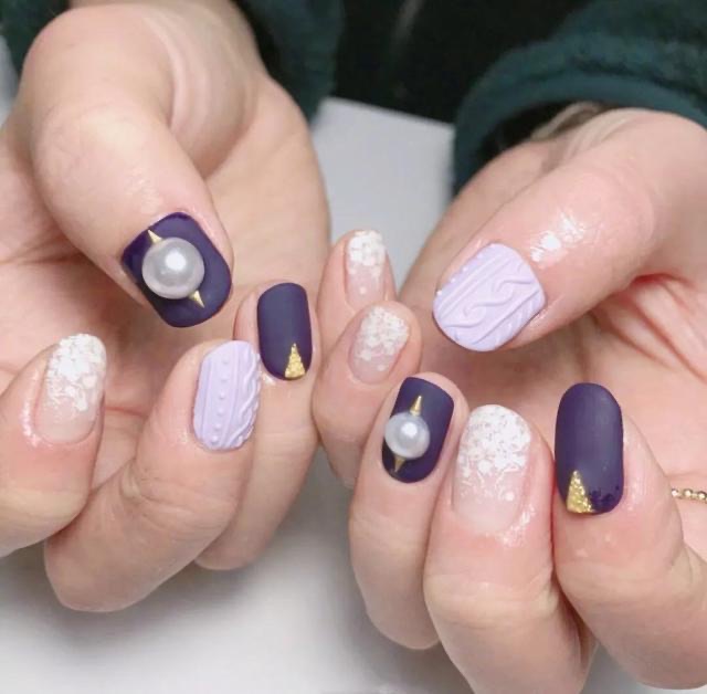 指甲短小美甲好看图片?短小指甲美甲图片-图10 指甲短小美甲好看图片?短小指甲美甲图片-图10