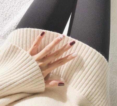 指甲短小美甲好看图片?短小指甲美甲图片-图12 指甲短小美甲好看图片?短小指甲美甲图片-图12