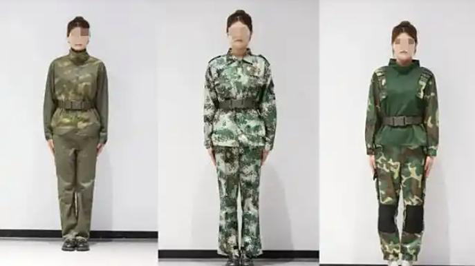 272万网民选的军训服改良版穿上了