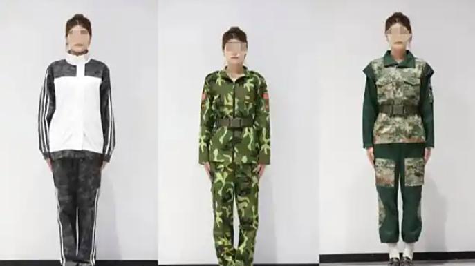 272万网民选的军训服改良版穿上了
