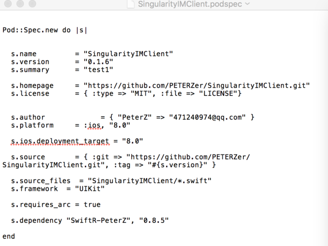 pod spec lint报错如何解决？