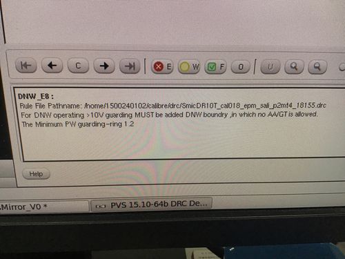 为什么关闭DRC后会出现报错？