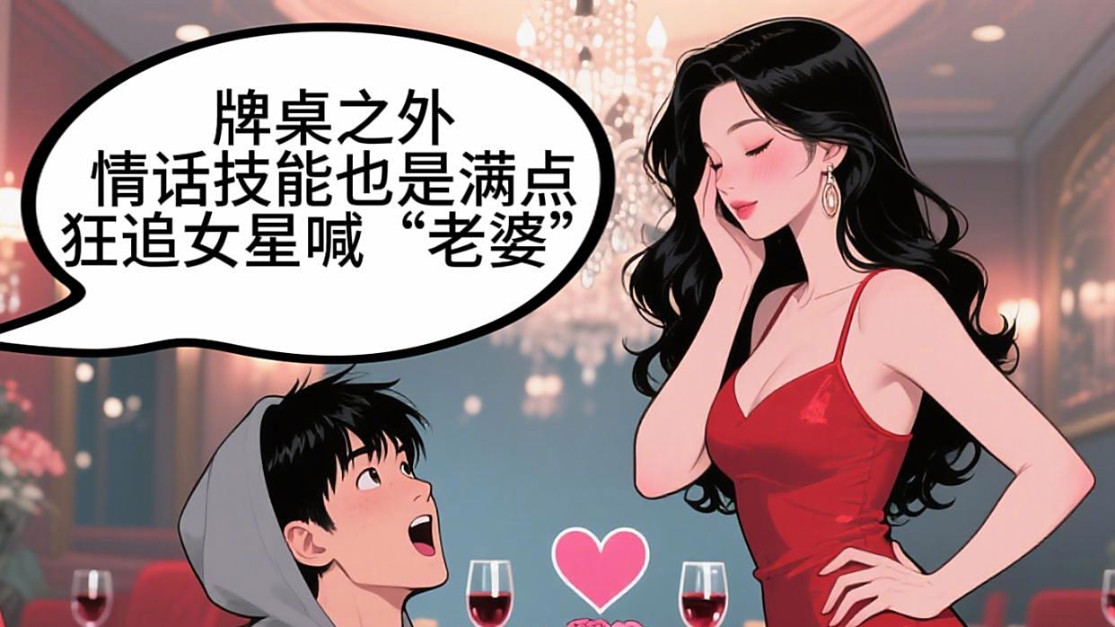 曝当红小生牌场情场双翻车