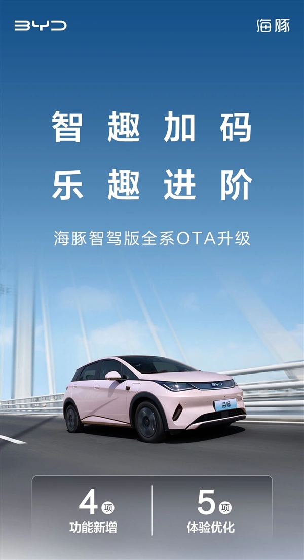 海豚智驾版全系OTA升级：4大新功能 无麦K歌来了-图1