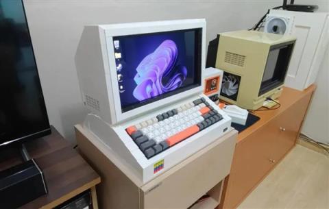 玩家用乐高积木拼出电脑机箱与屏幕：打造独特复古风PC(图5)