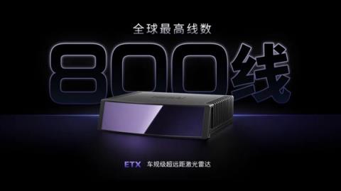 800线全球最高！禾赛新一代高性能激光雷达首发亮相：舱内可用