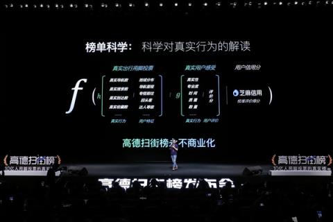 芝麻信用战略升级商业信用服务体系 向高德地图正式开放