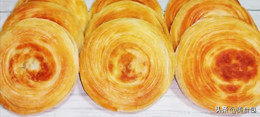 三分钟教你会做层次酥脆的旋风香酥饼