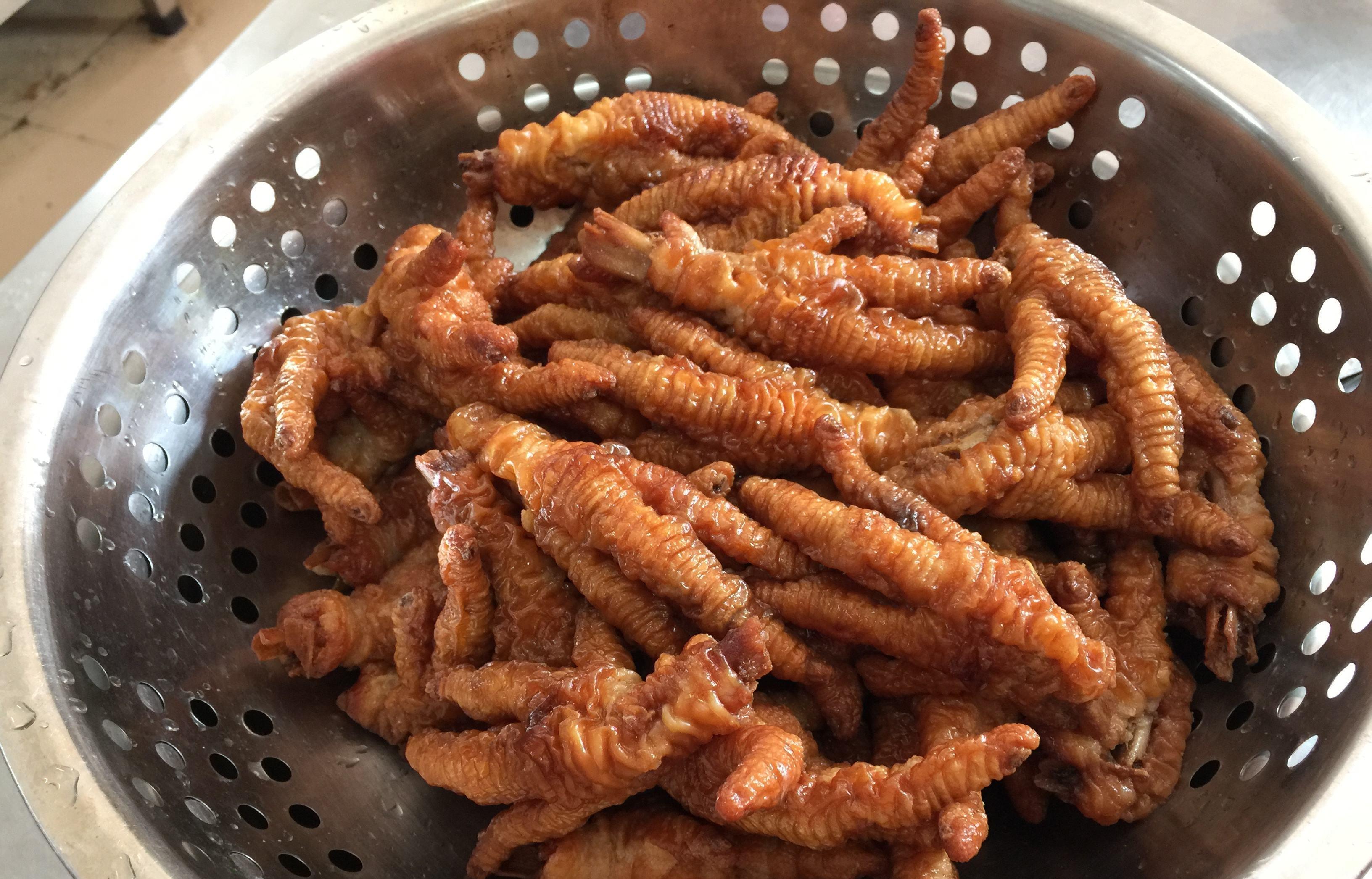 虎皮鸡爪的做法：做法鸡爪虎皮怎么做