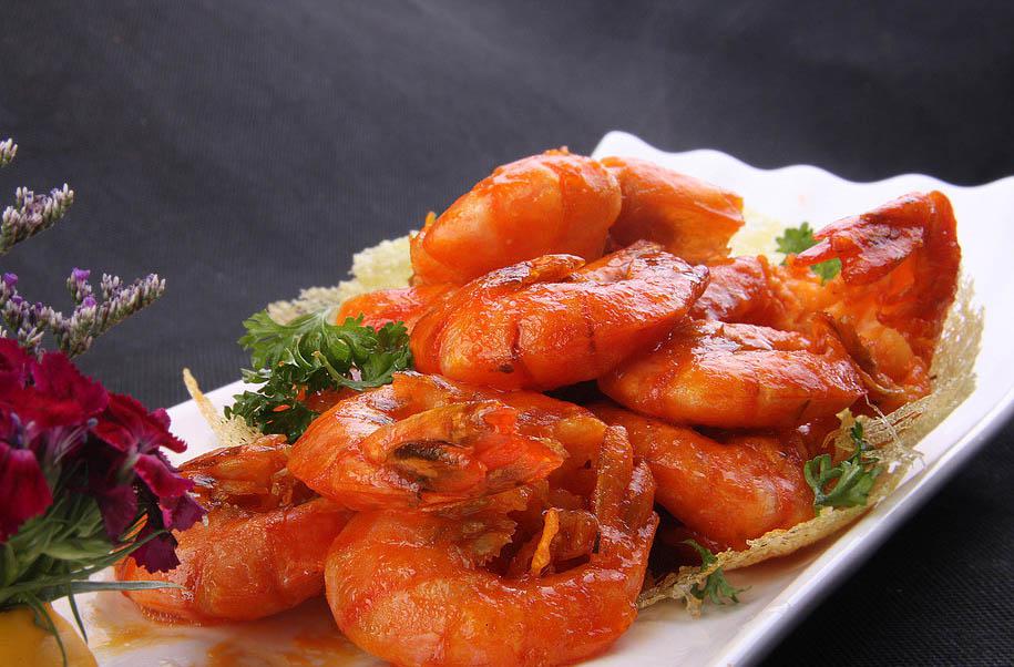 油爆虾的做法：油爆虾食材