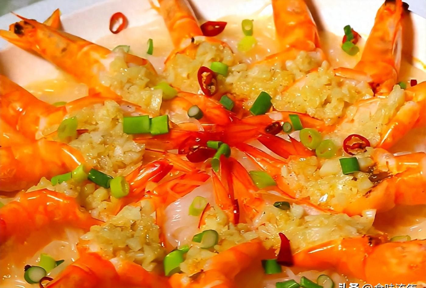 蒜蓉大虾的做法：蒜蓉大虾烹饪步骤