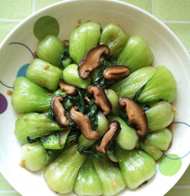 香菇油菜做法：香菇油菜食谱