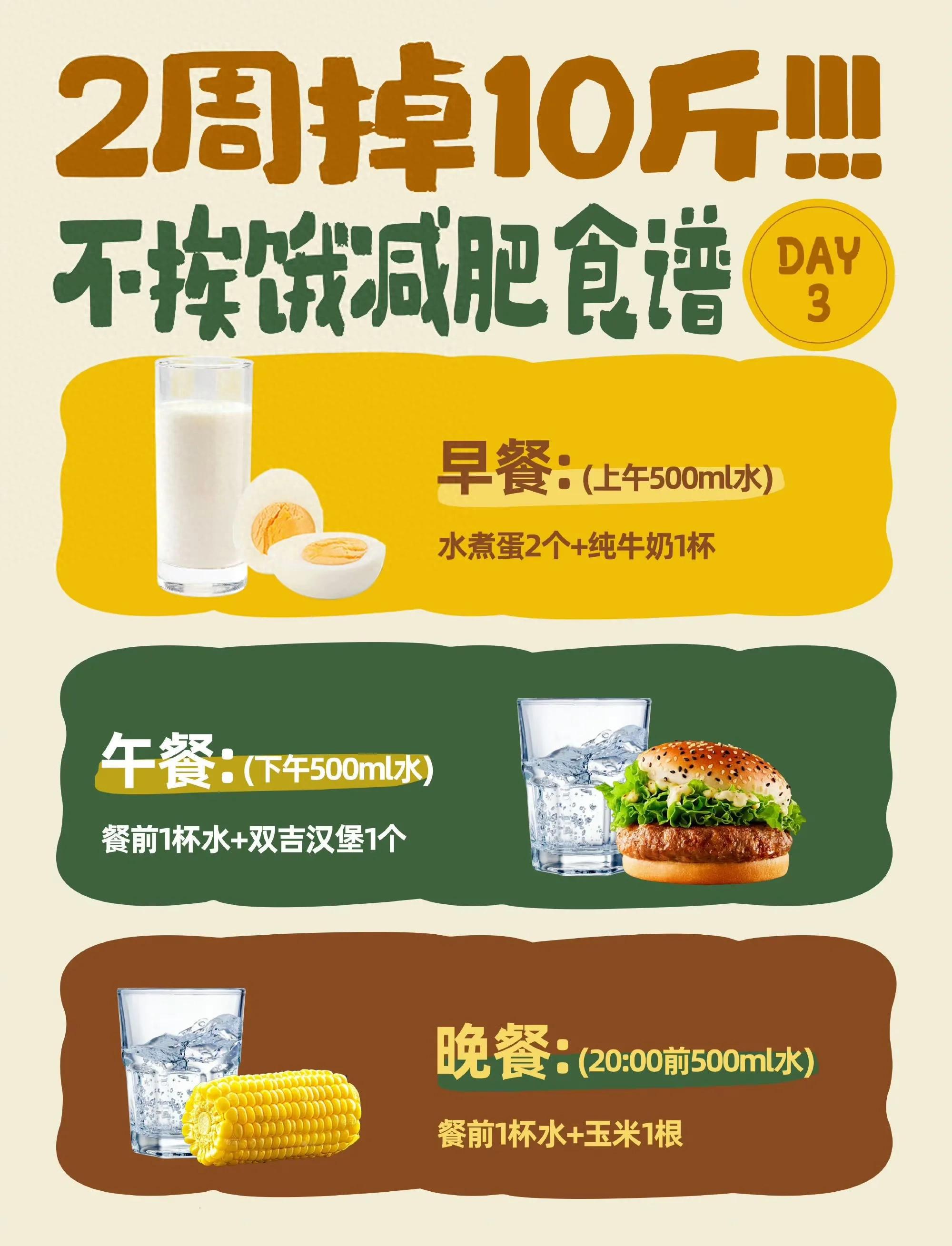 减肥食谱大全（健康减脂食谱）