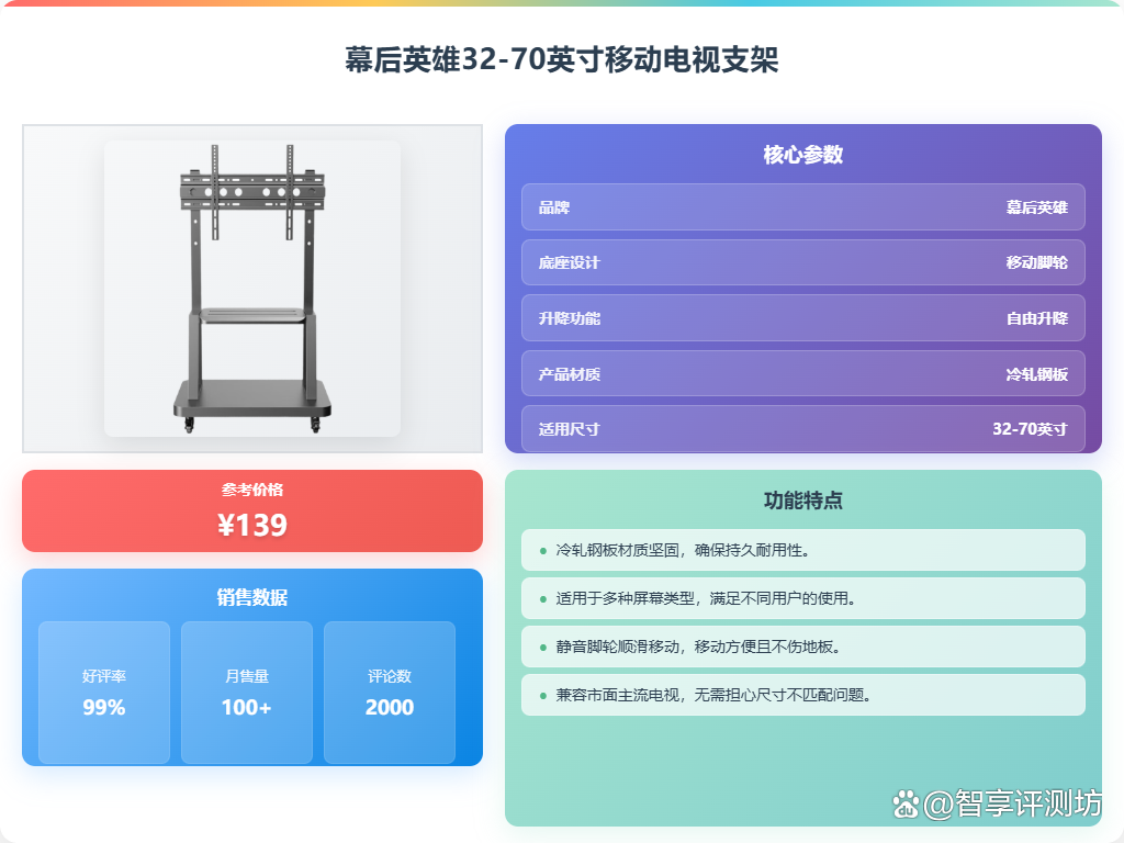哪个牌子移动推车挂架好?盘点十大商品?实用性佳更便捷!