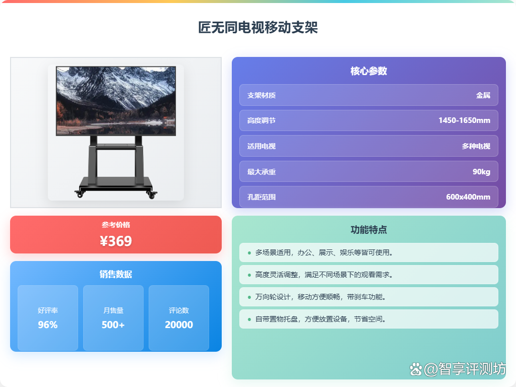 哪个牌子移动推车挂架好?盘点十大商品?实用性佳更便捷!