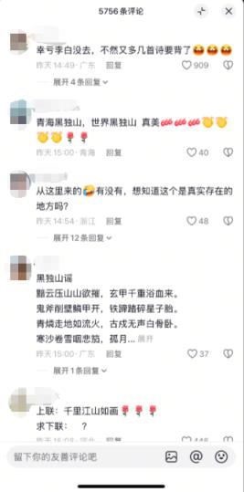 网友在青海黑独山拍下惊艳一幕 评论区沦陷了“幸亏李白没来 不然又多几首诗要背了”(图2)